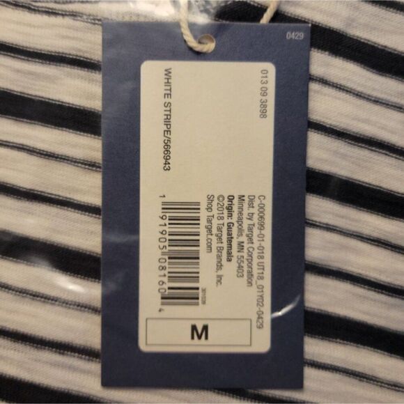 Universal Thread Sleeveless Striped T-Shirt Dress Sz M - Picture 9 of 10